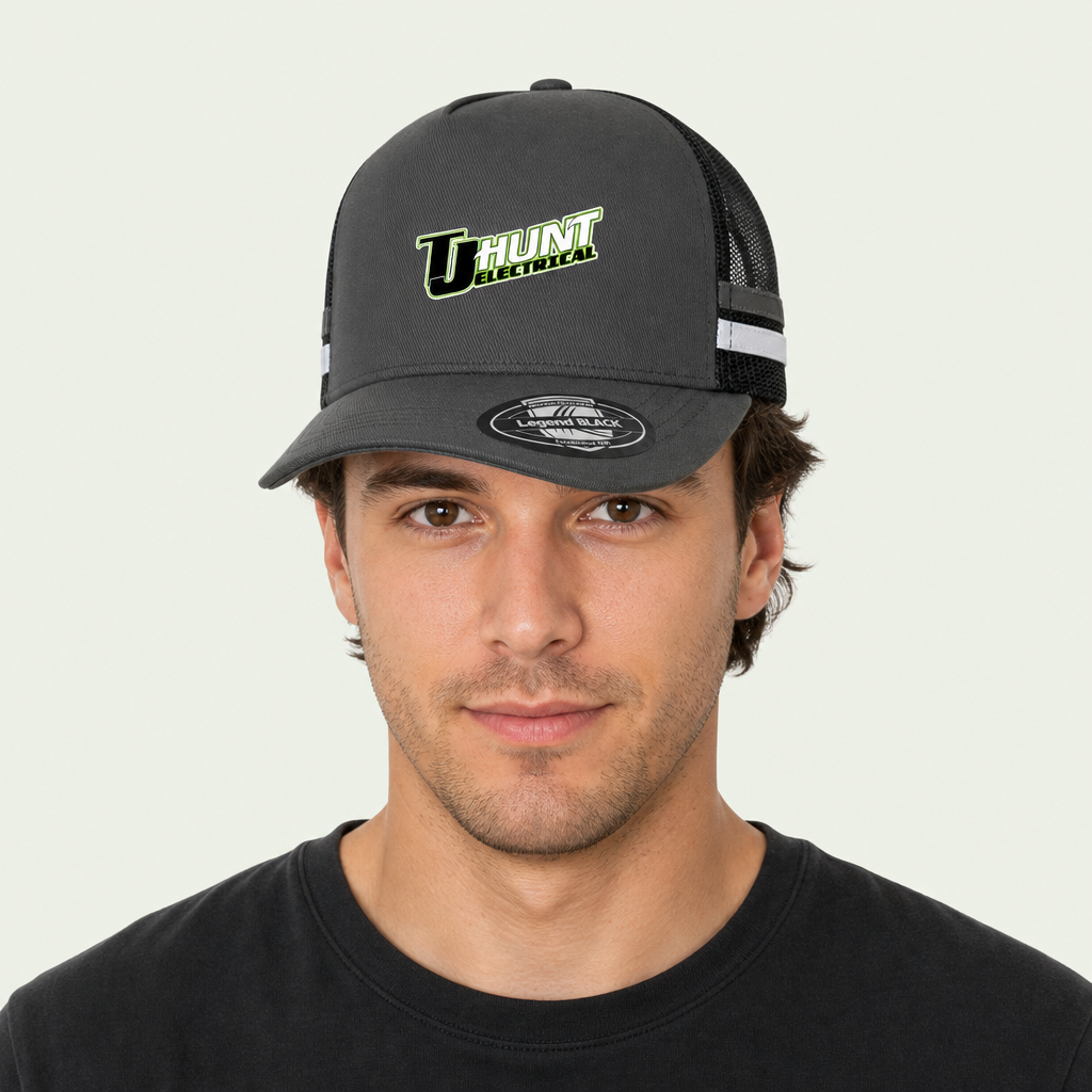 Striped Trucker Hat
