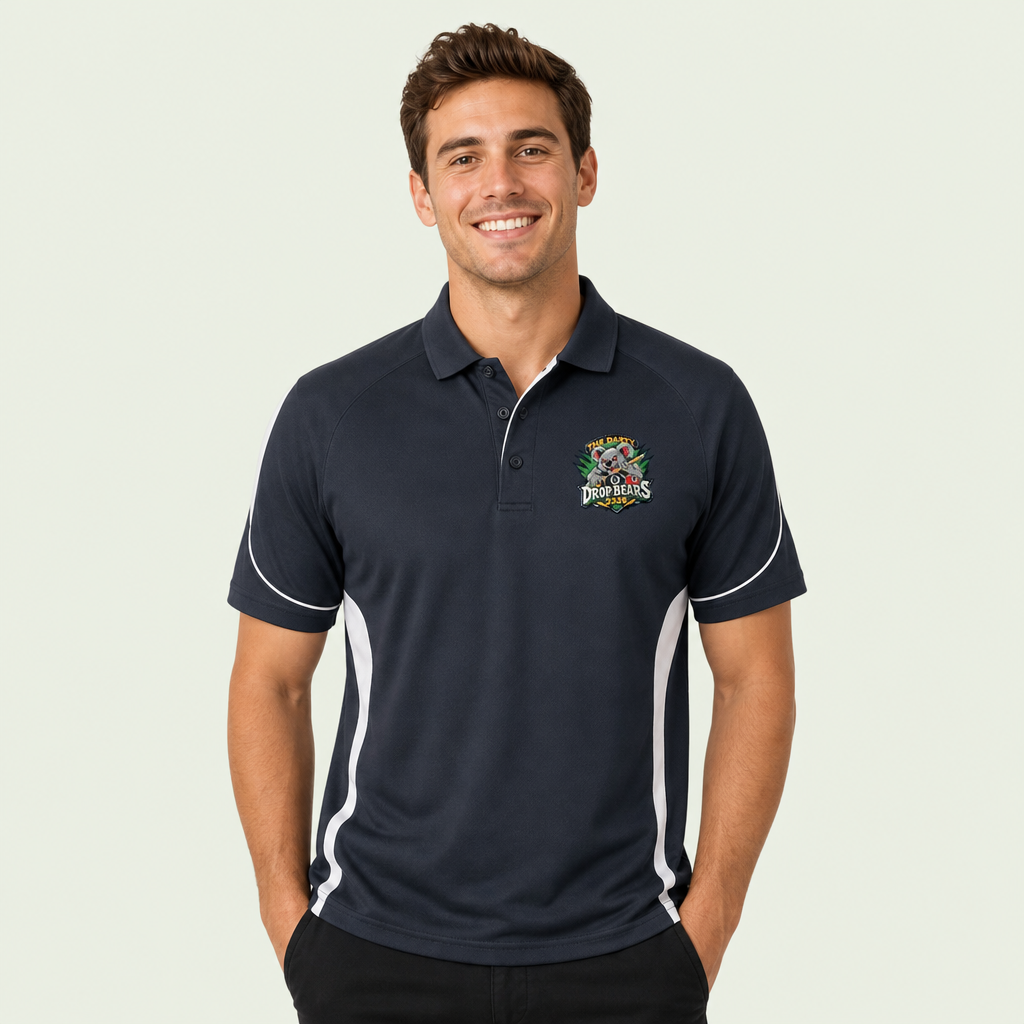 Drop Bears Poly Polo