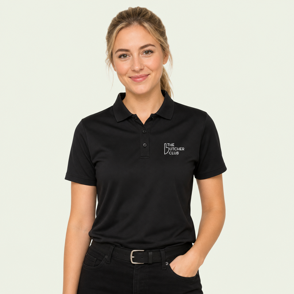 Ladies Microknit Polo Shirt
