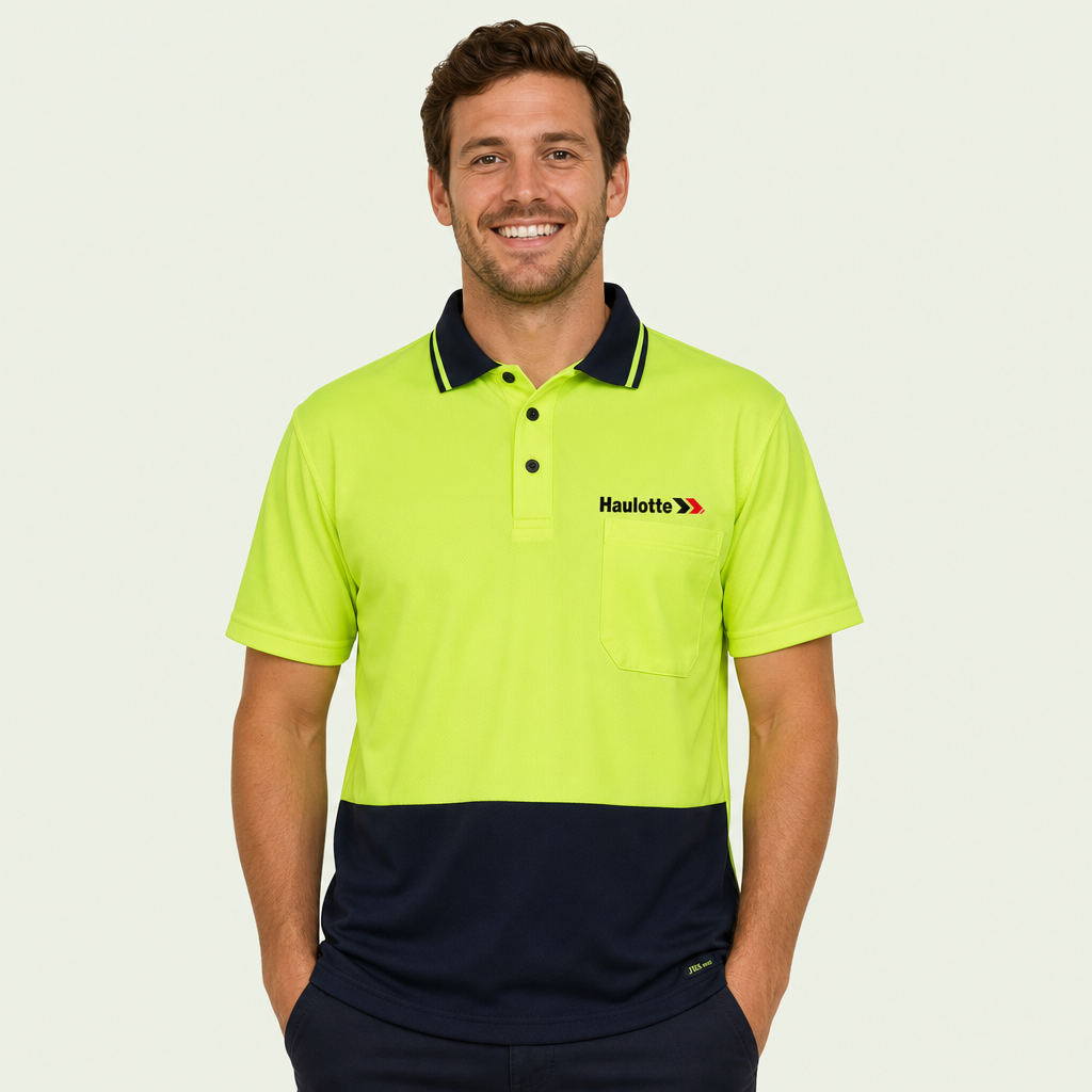 HI VIS Traditional Polo Shirt