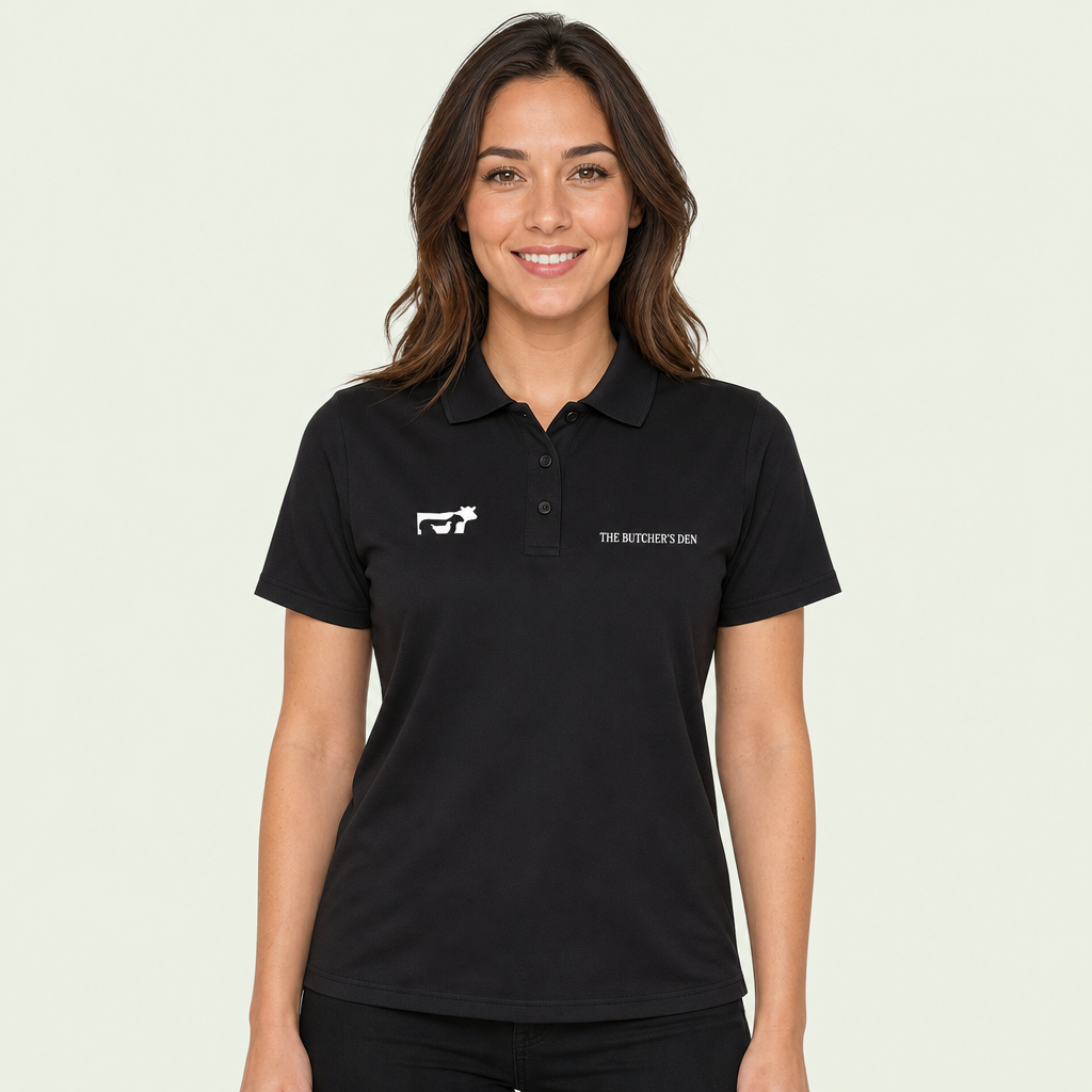 Ladies Microknit Polo Shirt