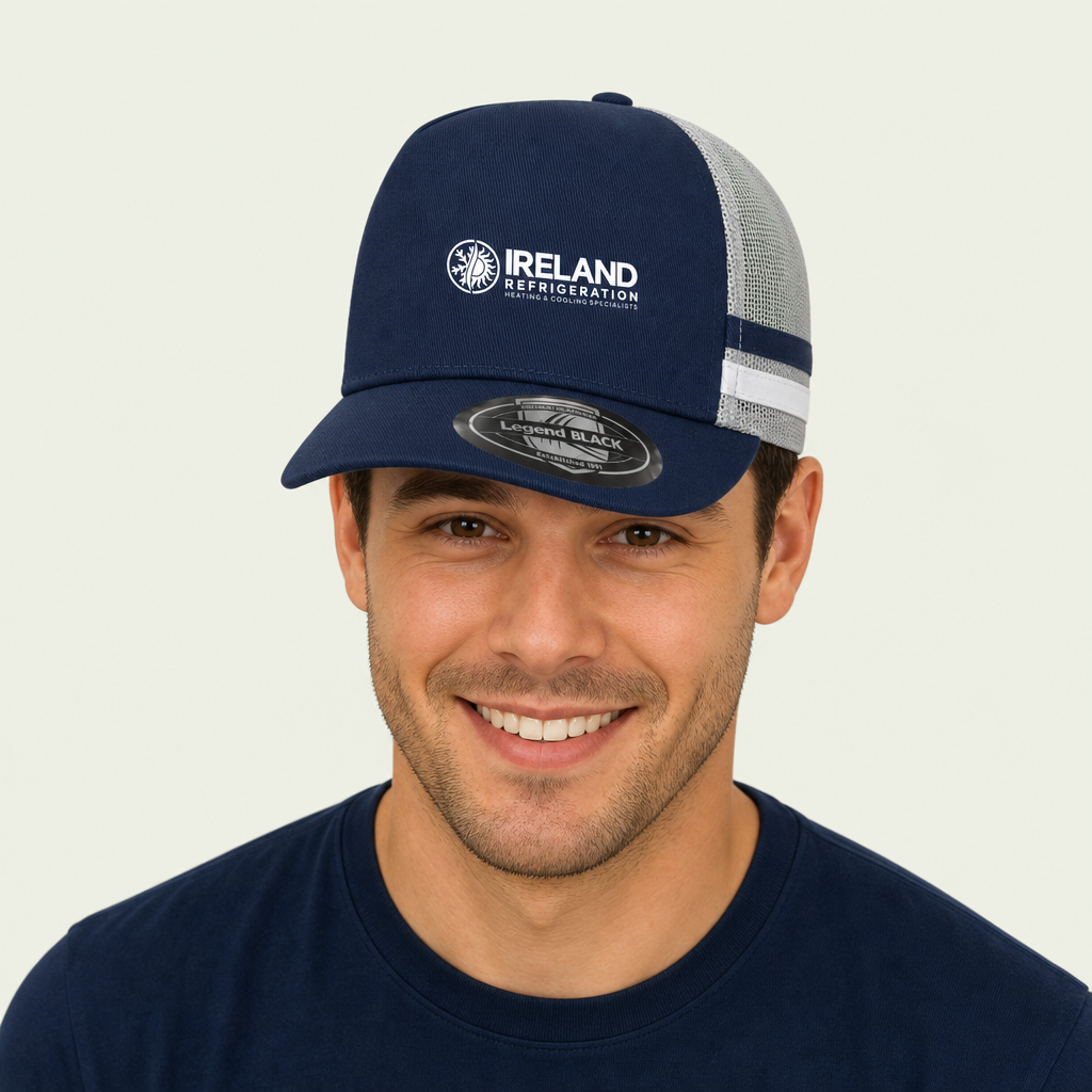 Striped Trucker Hat