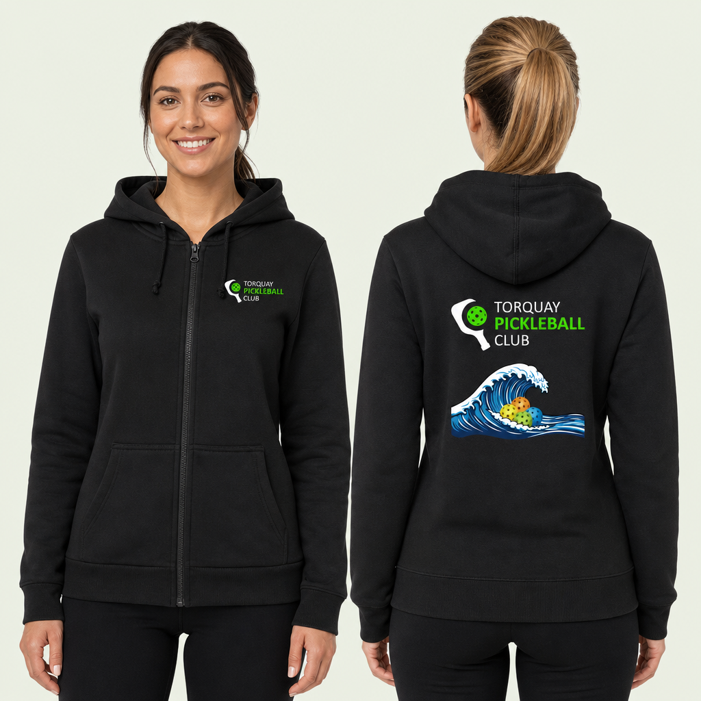 Ladies Zip Hoodie - Ocean