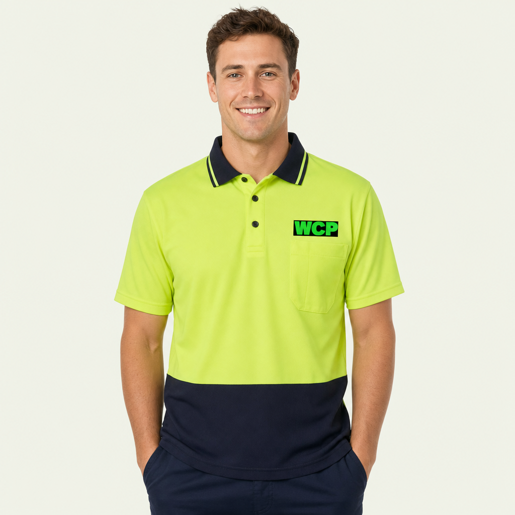 Hi Vis Traditional Polo Shirt