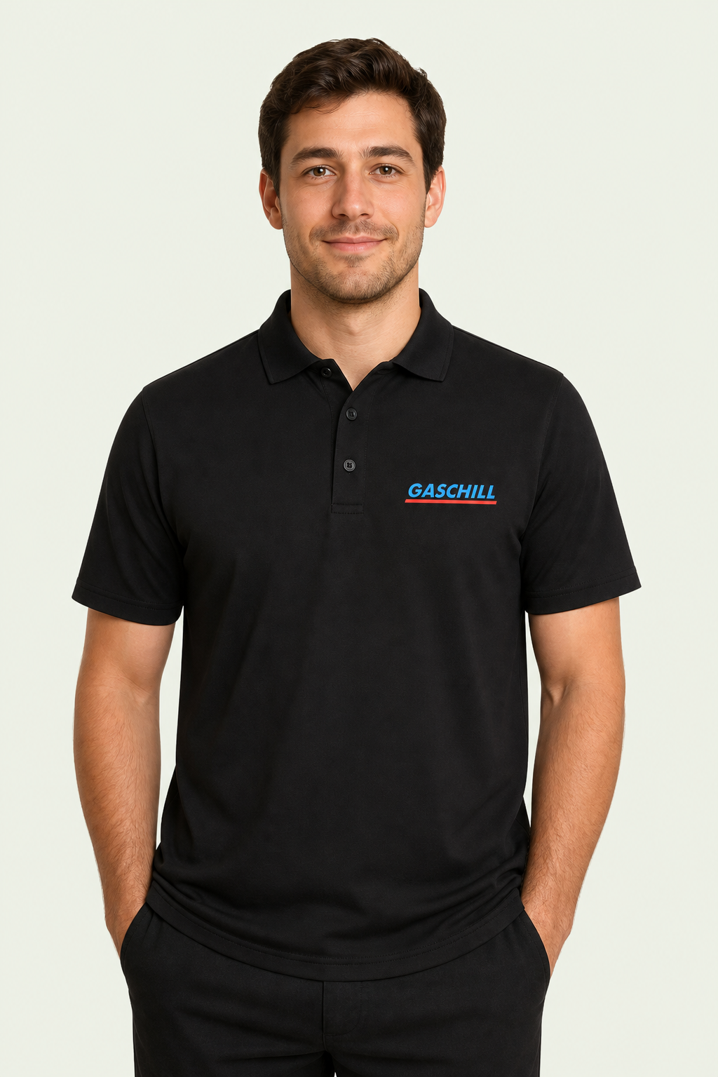 Microknit Polo Shirt