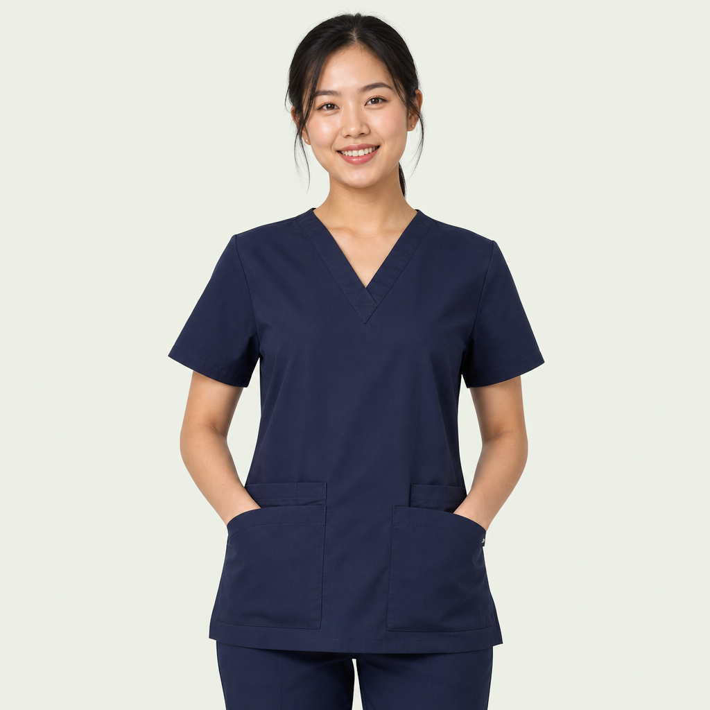 Ladies Scrub Top