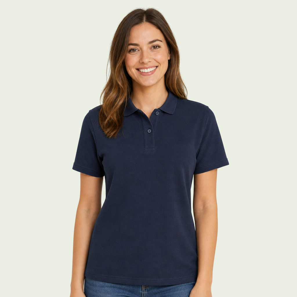 C Of C Ladies Pique Polo