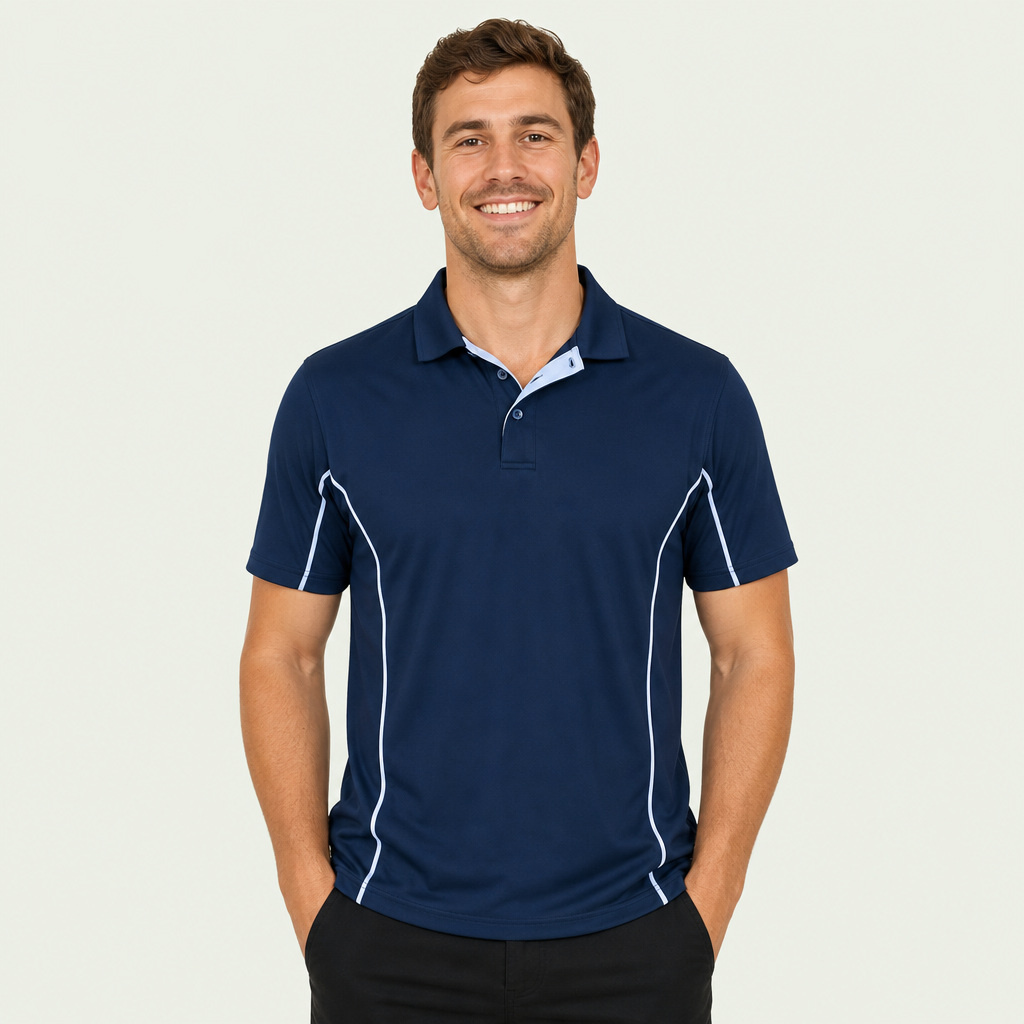 Aeroplus Polo With Stripe