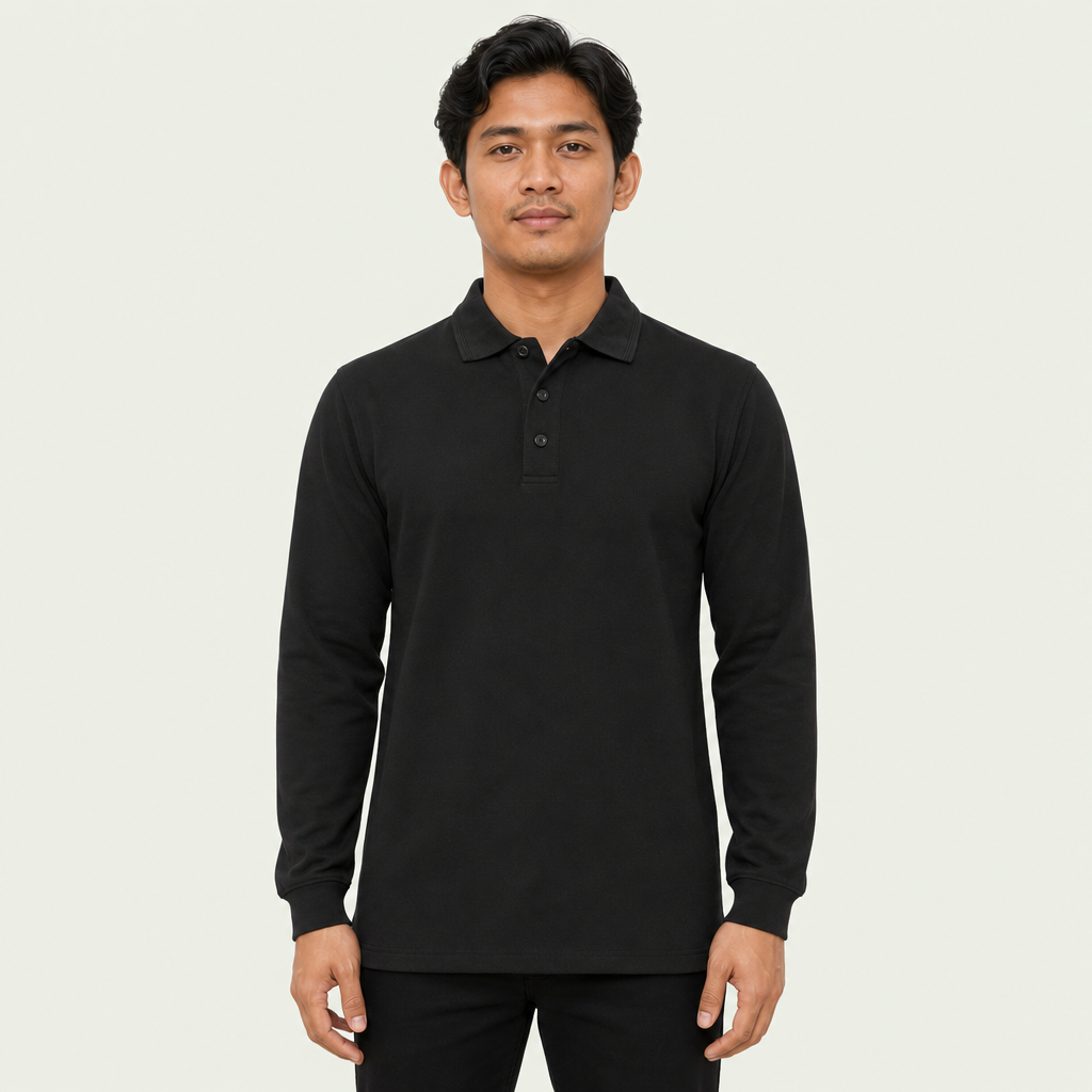 Polo Shirt - Long Sleeve