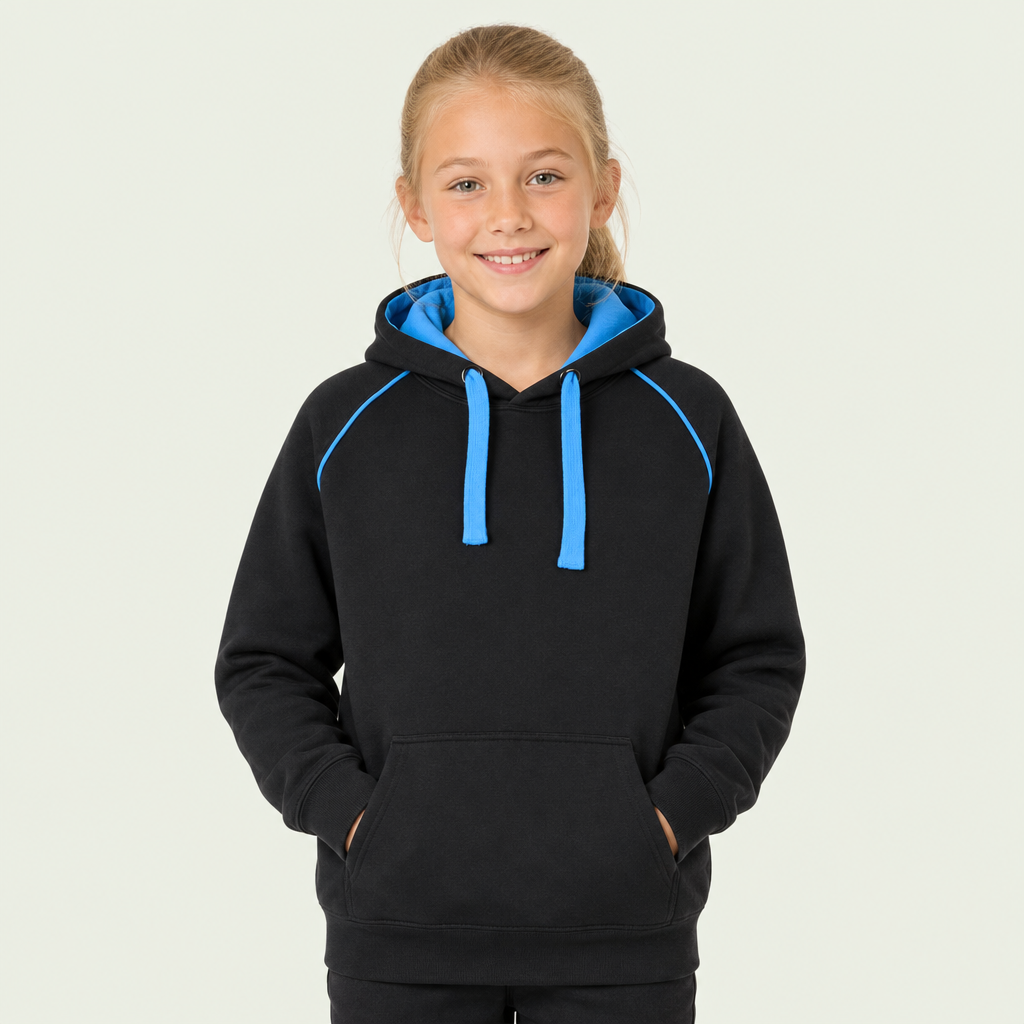 Contrast Hoodie Kids
