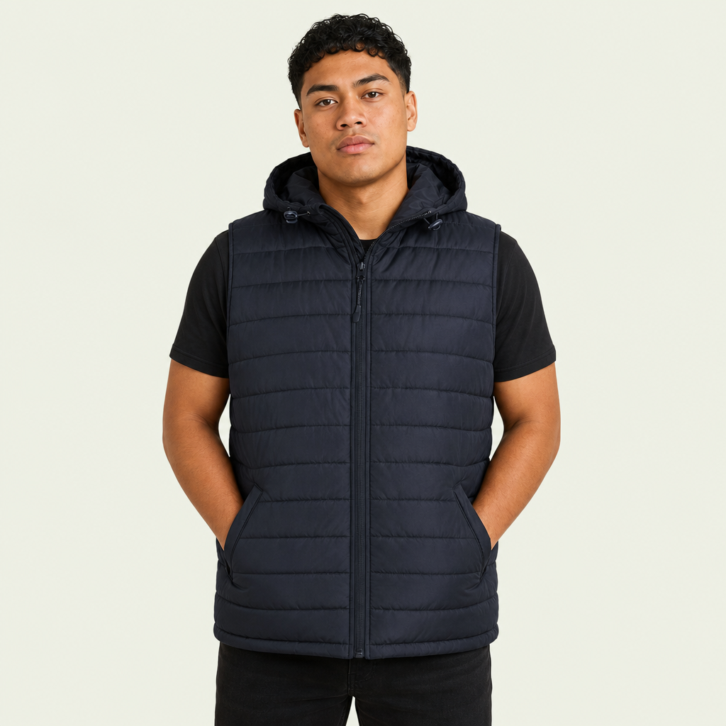 Hooded Puffer Vest