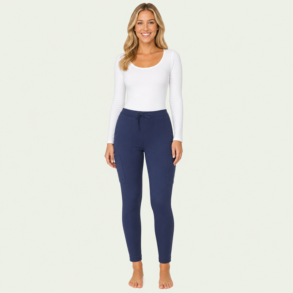 Ladies Stretch Pocket Ponte Pant