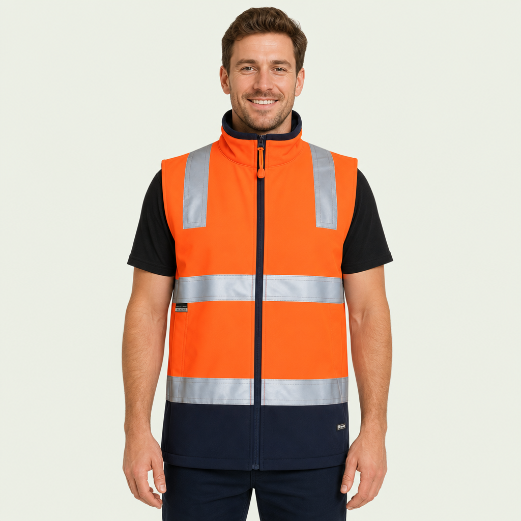 Hi Vis (D+N) Softshell Vest