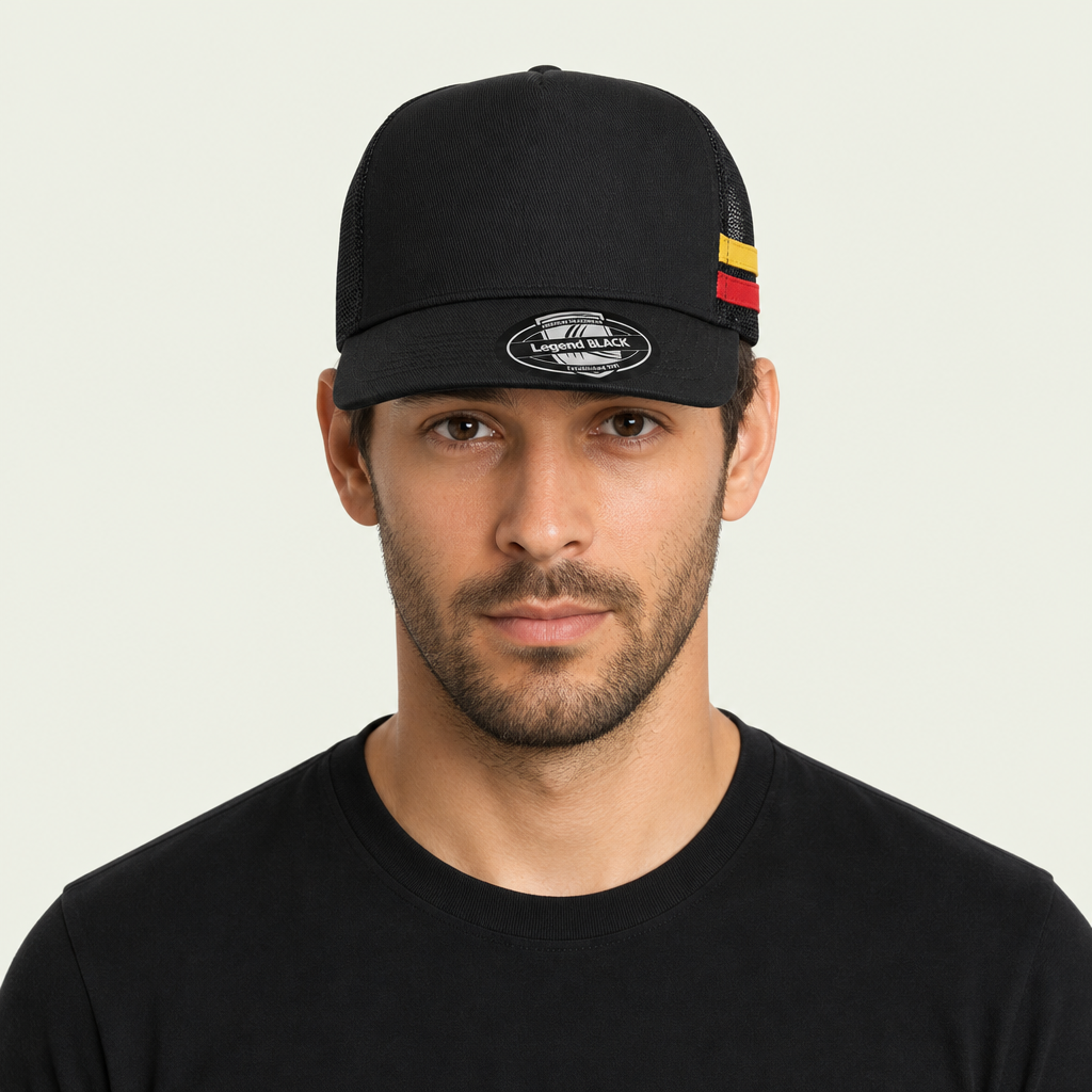 Striped Trucker Hat